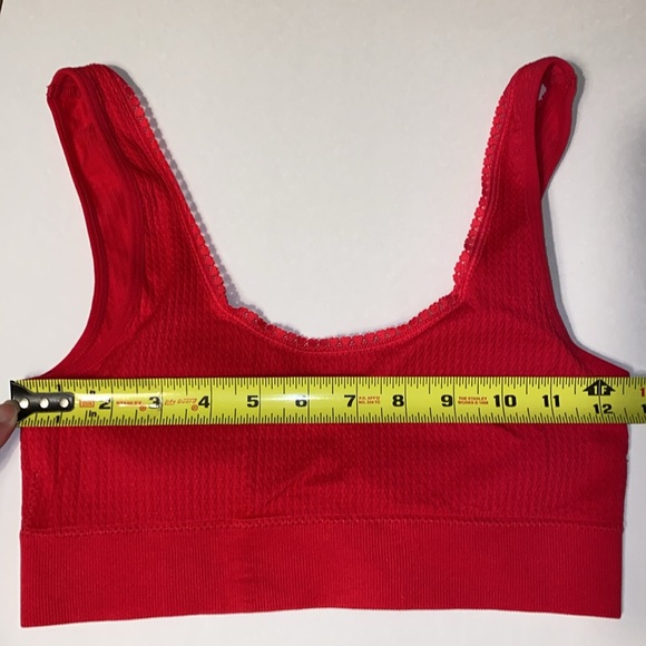 Sm. Jessica Simpson Bralette Stretchy Cropped Tank Top Remove Pads Metal Tag - Picture 14 of 14